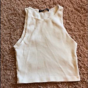 cute white tank from brandy